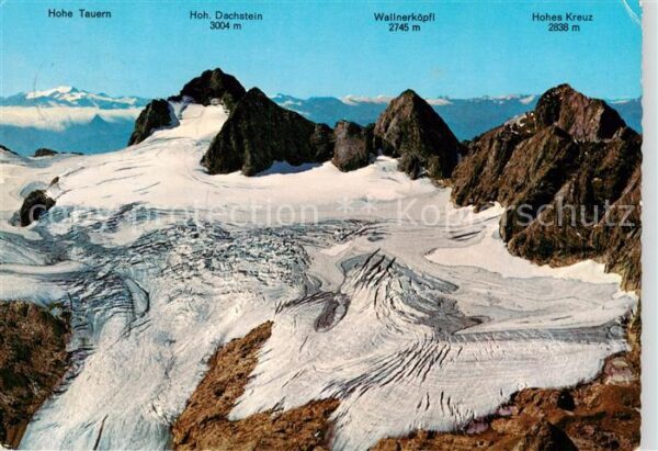 Gletscher Hohen Dachstein Hellstatter Gletscher