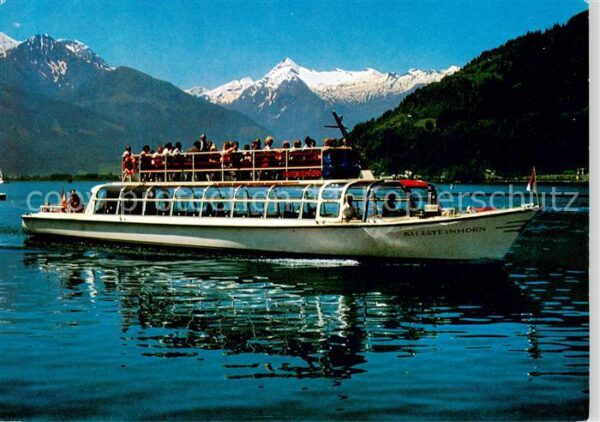 Dampfer Binnenschifffahrt Kitzsteinhorn Zeller See Rundfahrt