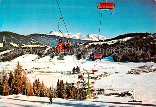 Sessellift Chairlift Telesiege Flachau Dachstein