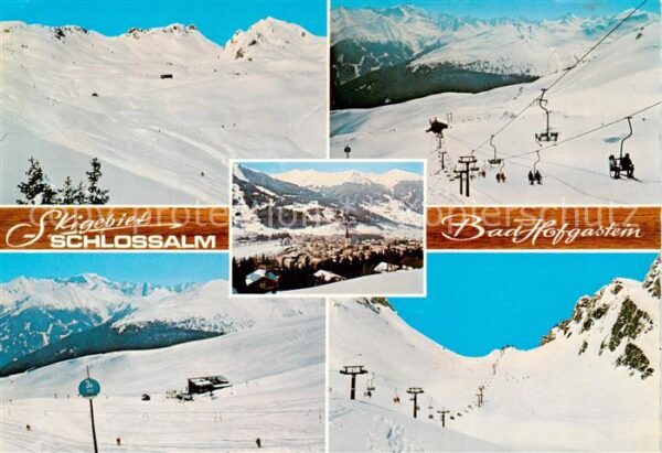 Sessellift Chairlift Telesiege Bad Hofgastein