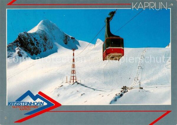 Seilbahn Cable-Car Telepherique Kaprun Kitzsteinhorn