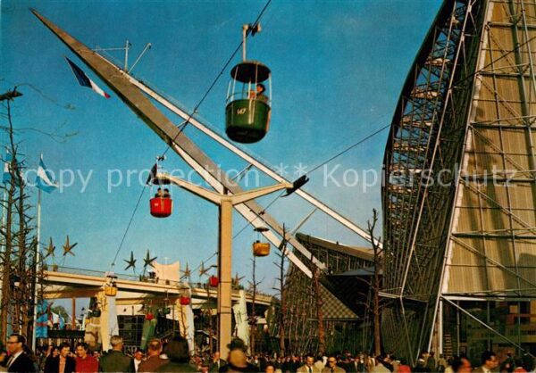 Exposition Internationale Bruxelles 1958 Der Pavillon von Frankreich