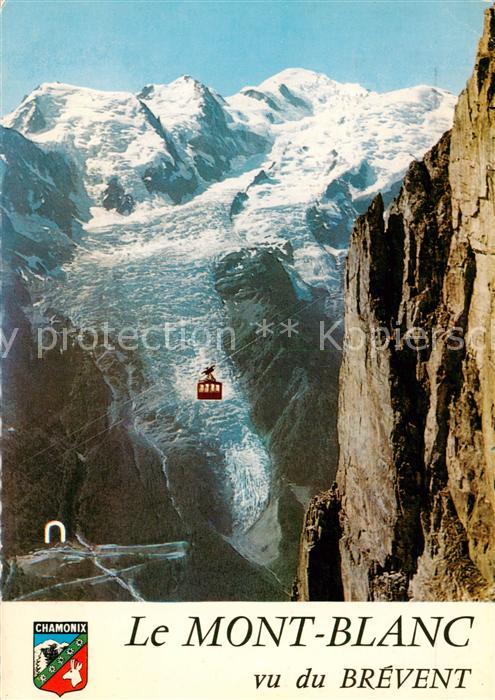Seilbahn Cable-Car Telepherique Mont-Blanc Brevent