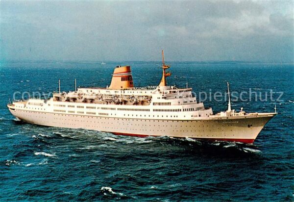 Dampfer Oceanliner Cruise Ship Vistafjord N.A.L.
