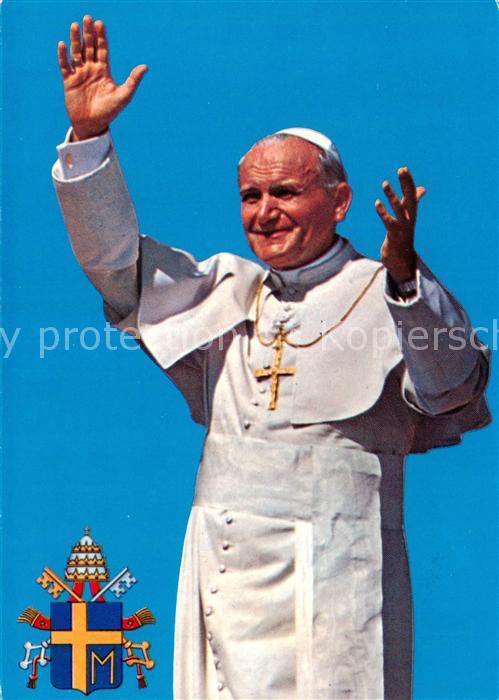 Papst Pope Pape Papst Johannes Paul 2 Juan Pablo 2