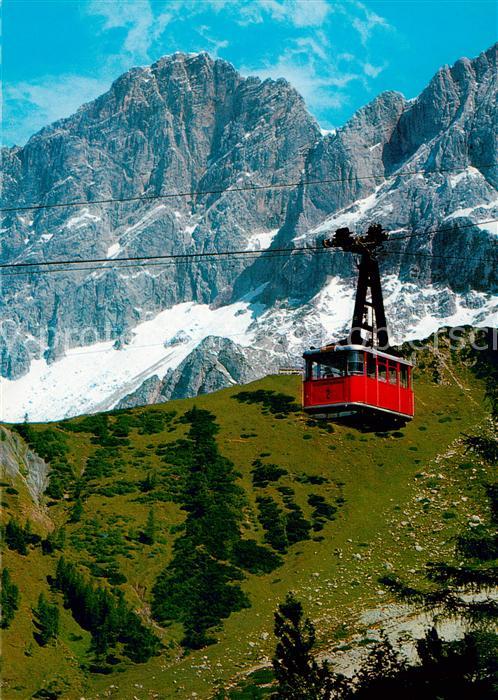 Seilbahn Cable-Car Telepherique Dachstein Suedwandbahn