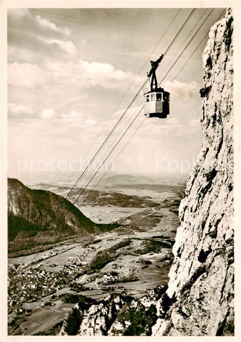 Seilbahn Cable-Car Telepherique Bad Reichenhall