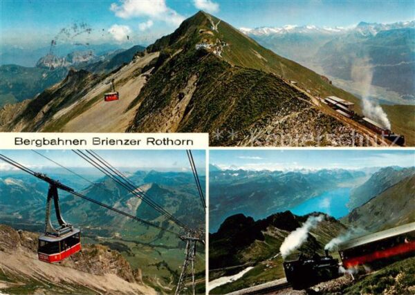 Seilbahn Cable-Car Telepherique Bergbahnen Brienzer Rothorn