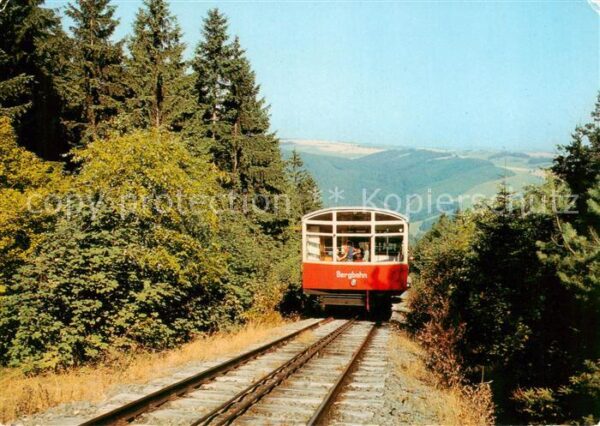 Zahnradbahn Rack Railway-- Lichtenhain a. d. Bergbahn