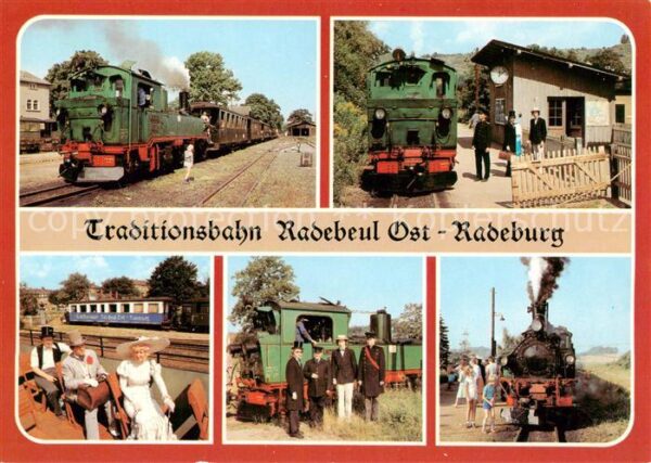 Eisenbahn Railway Chemin de Fer Traditionsbahn Radebeul Ost Radeburg