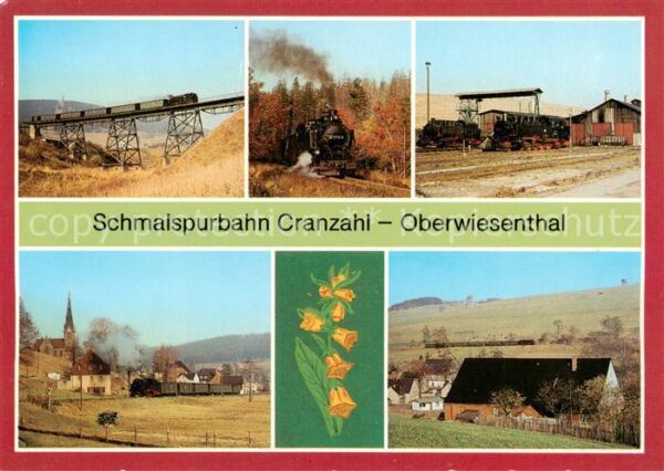 Eisenbahn Railway Chemin de Fer Schmalspurbahn Cranzahl-Oberwiesenthal