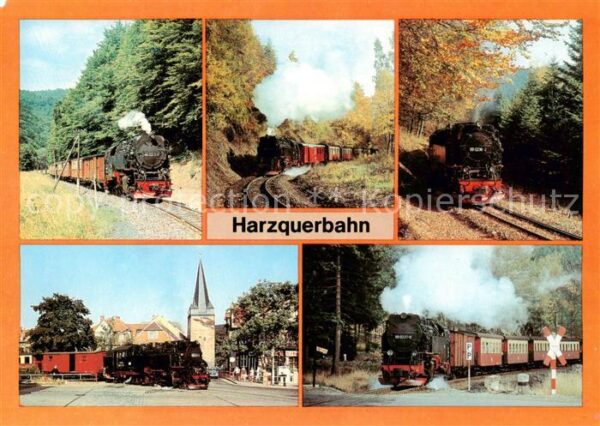Eisenbahn Railway Chemin de Fer Harzquerbahn