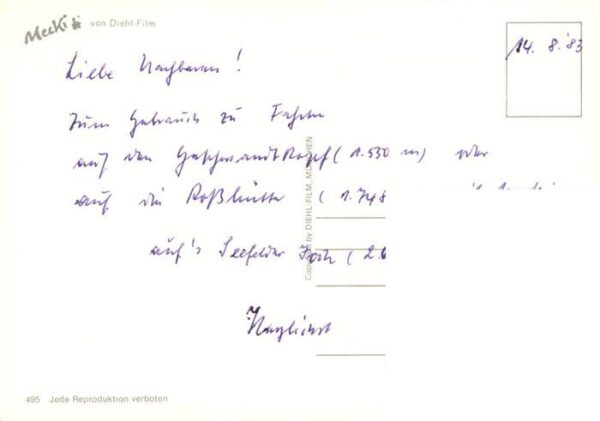 Mecki Nr. Nr.495 Was kann schoenes sein? – Bild 2