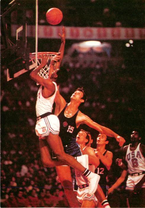 Basketball USA Jugoslawien Finale Mexiko 1968