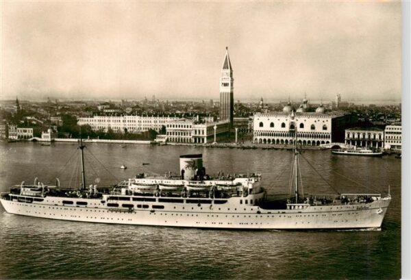 Dampfer Binnenschifffahrt Adriatica Paquerot Esperia