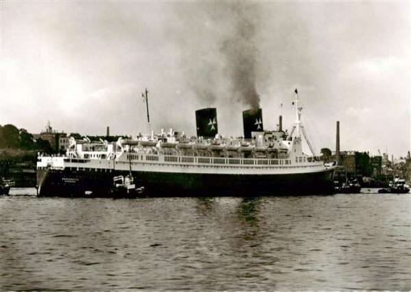 Dampfer Oceanliner Hanseatic