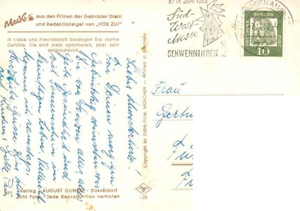 Mecki Nr. Nr.611 Gebrueder Diehl Hoer zu Skorpion – Bild 2