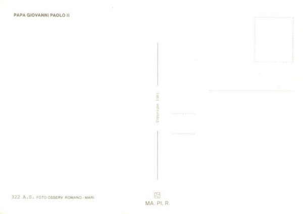 Papst Pope Pape Anno Santo della Redenzione Papa Giovanni Paolo 2 – Bild 2