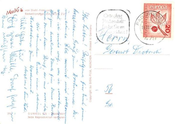 Mecki Nr. Nr. 316 von Diehl Hoer zu Der anfang ist so schwer – Bild 2