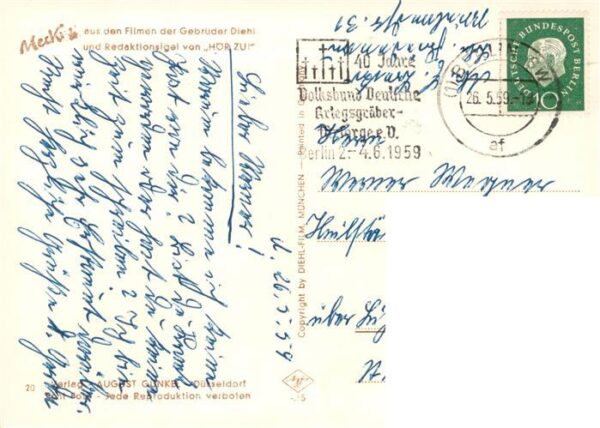 Mecki Nr. Nr 20 von Diehl-Film Suesses Nichtstun – Bild 2
