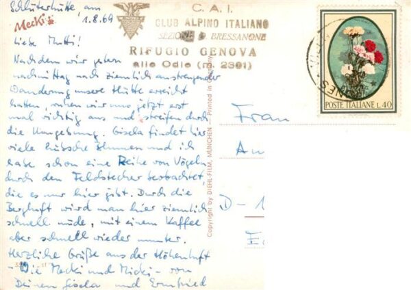 Mecki Nr. Nr 332 von Diehl-Film Club Alpino Italiano – Bild 2