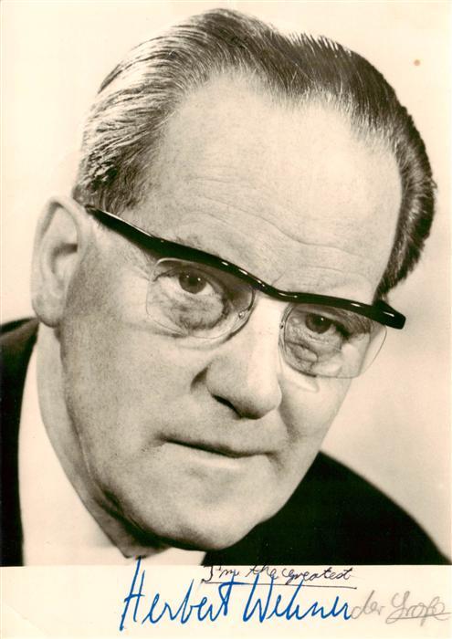 Persoenlichkeiten Herbert Wehner MdB