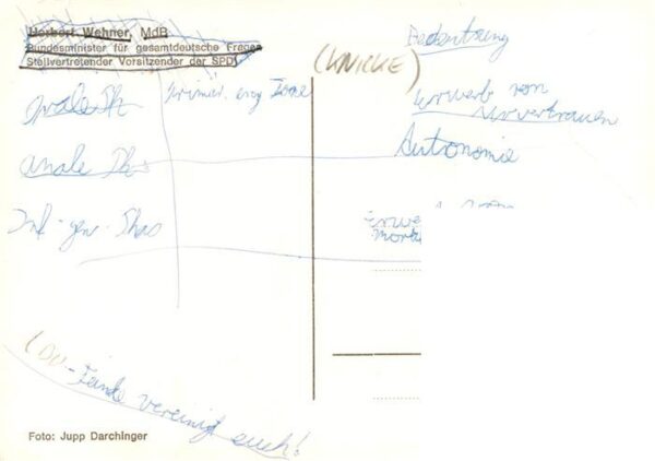 Persoenlichkeiten Herbert Wehner MdB – Bild 2