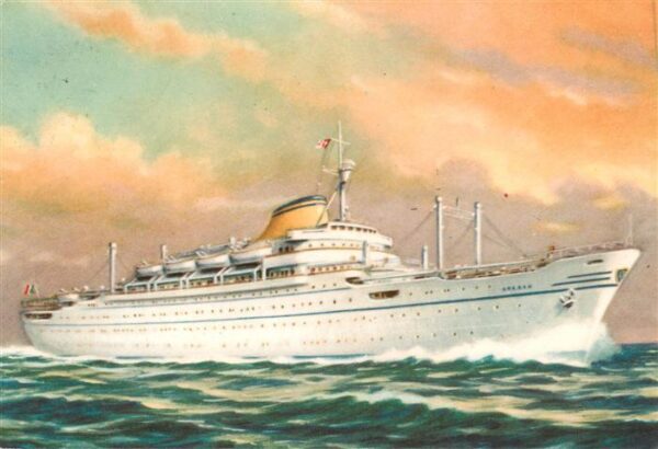 Dampfer Oceanliner LLOYD Triestino M/n EUROPA