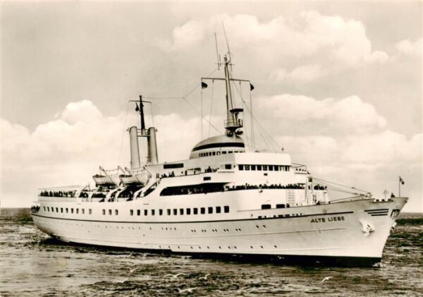 Dampfer Binnenschifffahrt MS Alte Liebe hoher See