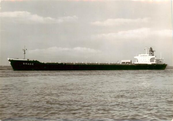 Dampfer Binnenschifffahrt M.S. Brage Frigga hAMBURG
