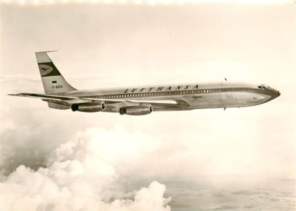 Flugzeuge Zivil Lufthansa Boeing 707 Jet International