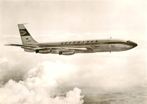 Flugzeuge Zivil Lufthansa Boeing 707 Jet International