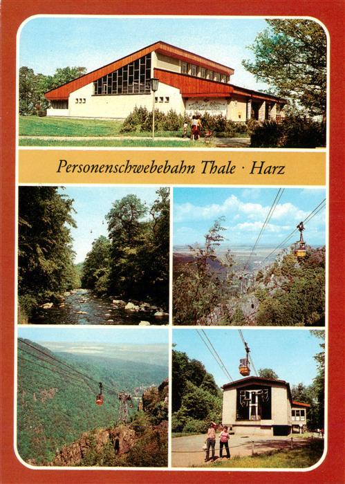 Seilbahn Cable-Car Telepherique Personenschwebebahn Thale Harz