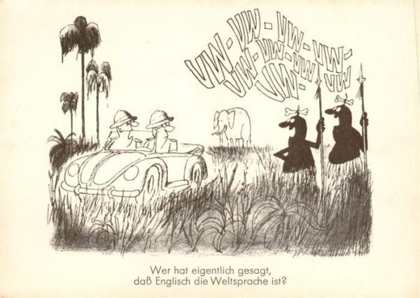 VW Volkswagen Auto Elefant Schatenbild