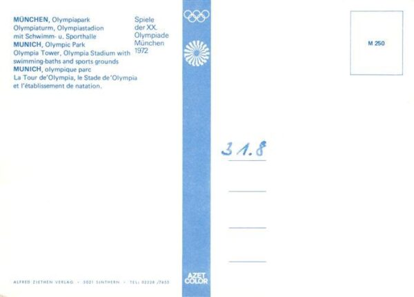 Olympia Muenchen Olympiapark – Bild 2