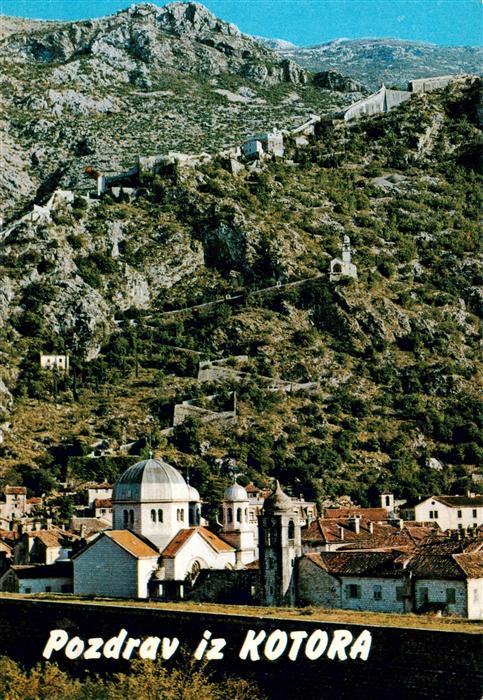 Kotor Montenegro Fliegeraufnahme