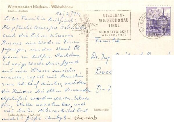 Niederau Wildschoenau Tirol AT Panorama bei Nacht – Bild 2