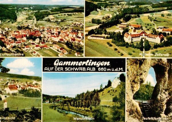 Gammertingen Luftaufnahmen Kurheim Zolleralb Wendelstein Teufelstarfelsen Landsc