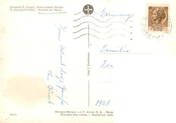 Schenna Meran Trentino IT Chiesetta San Giogio – Bild 2
