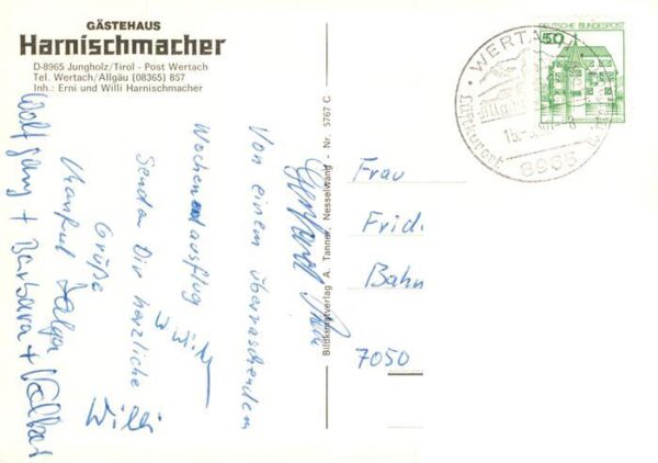 Jungholz Tirol AT Gaestehaus Harnischmacher Panorama Alpen Alpenrosen Kapelle Al – Bild 2