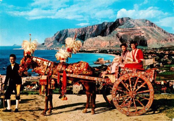Sicilia IT Carretto siciliano Sizilianischer Karren