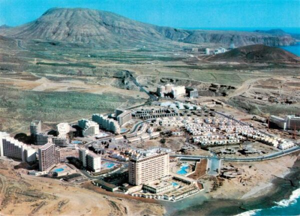 Playa de las Americas Arona Tenerife Islas Canarias ES Fliegeraufnahme