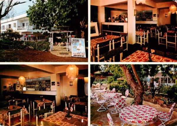 Puerto-de-la-Cruz Tenerife ES Restaurant Terrasse Jardin Canario