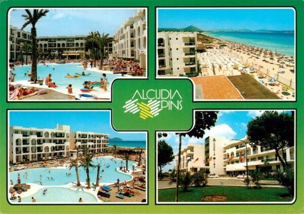 Playa de Muro Mallorca ES Apartamentos Alcudia Pins Piscina Playa