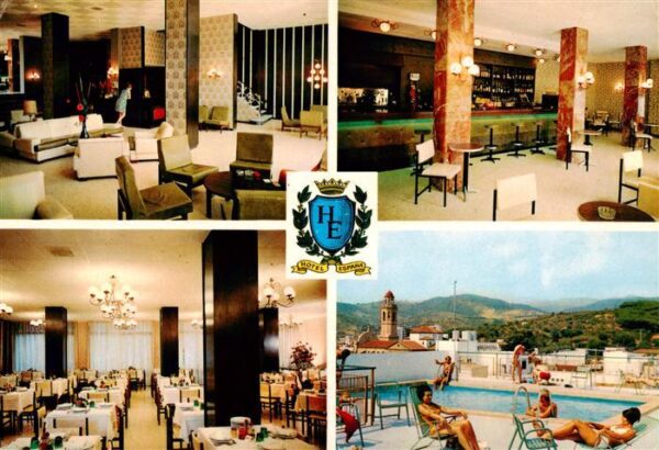 Calella de la Costa Calella de Mar ES Hotel Espana Restaurant Bar Foyer Swimming