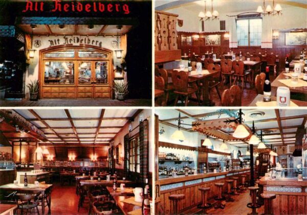 Barcelona Cataluna Cerveceria Cafeteria Restaurante Alt-Heidelberg