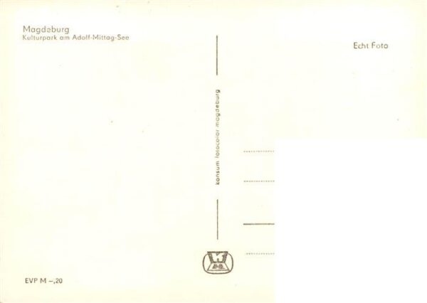 Magdeburg Kulturpark am Adolf-Mittag-See – Bild 2