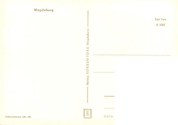 Magdeburg Stadtpanorama mit Blick zum Dom – Bild 2