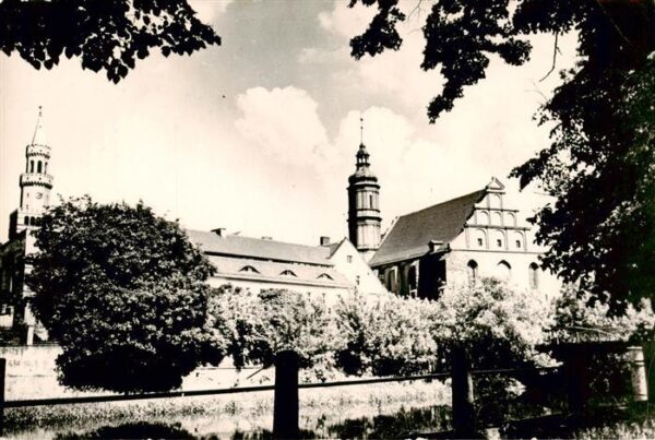 Opole  Oppeln Oberschlesien PL Kosciol i klasztor franciszkanow Kloster Kirche