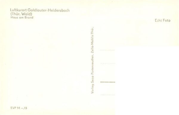 Heidersbach Haus am Brand – Bild 2